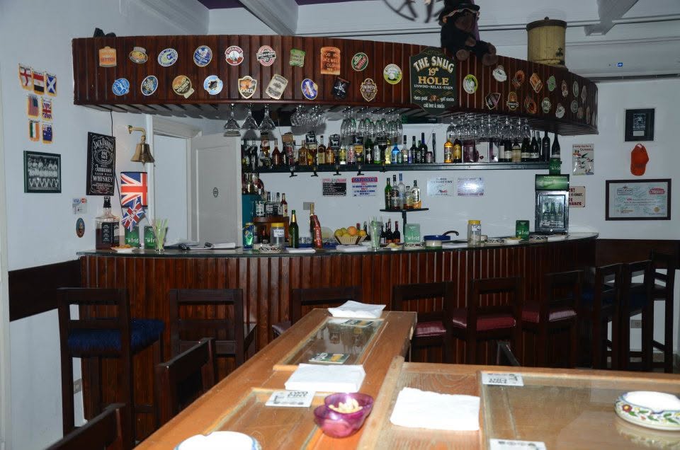 The Snug bar after its renovation, ready to welcome customers